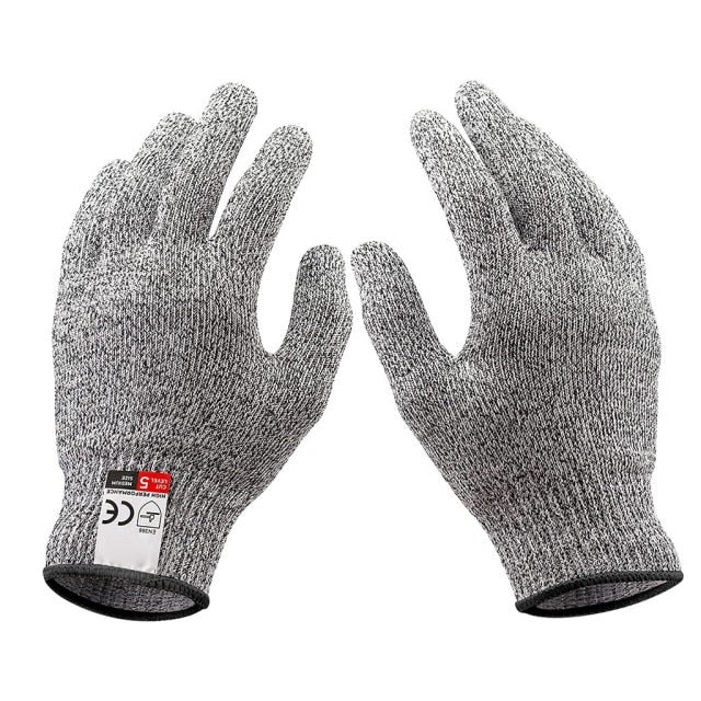 Cut-Resistant Kitchen Gloves - gadgetsry